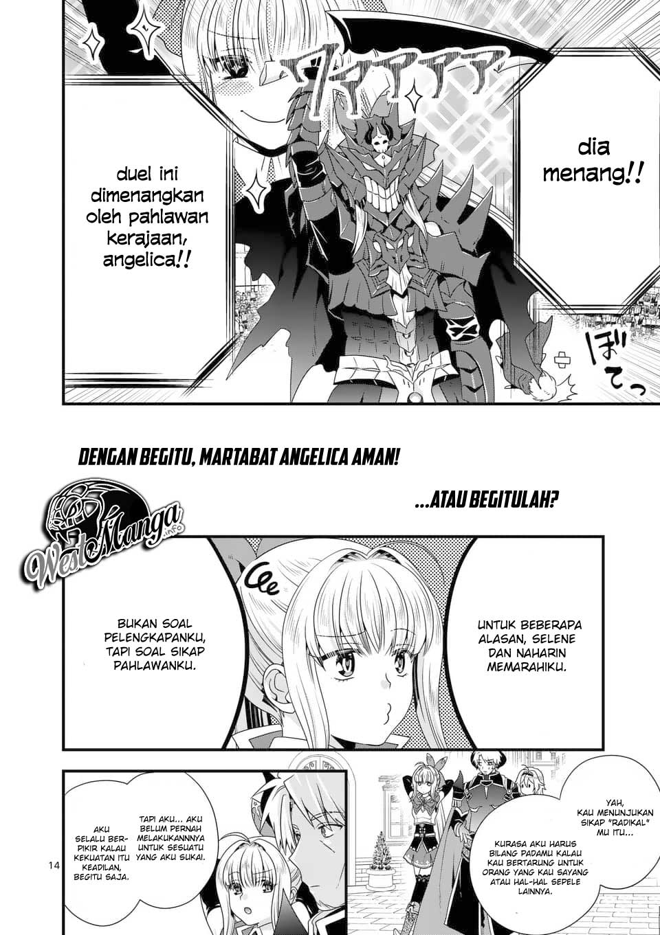 Maou desu Onna Yuusha no Hahaoya to Saikon Shita no de Onna Yuusha ga Giri no Musume ni Narimashita Chapter 28 Gambar 16