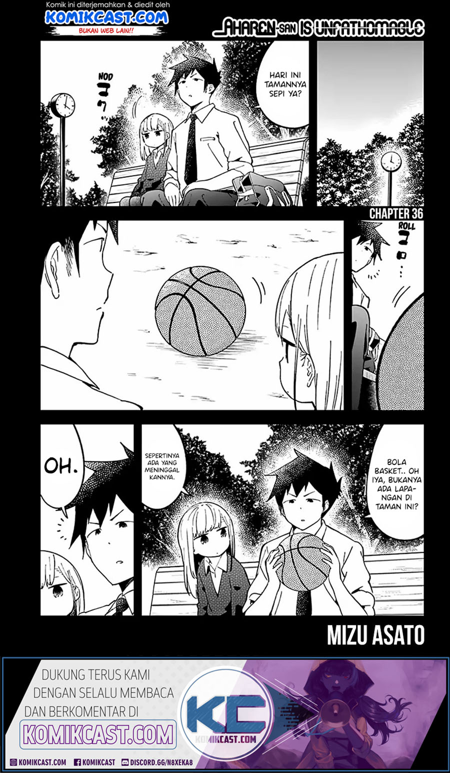 Baca  Aharen-san wa Hakarenai Chapter 36 Gambar 2