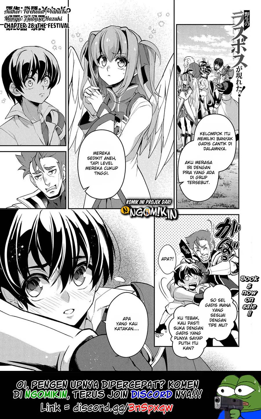 Baca Yasei no Last Boss ga Arawareta Chapter 28.1 Gambar 2