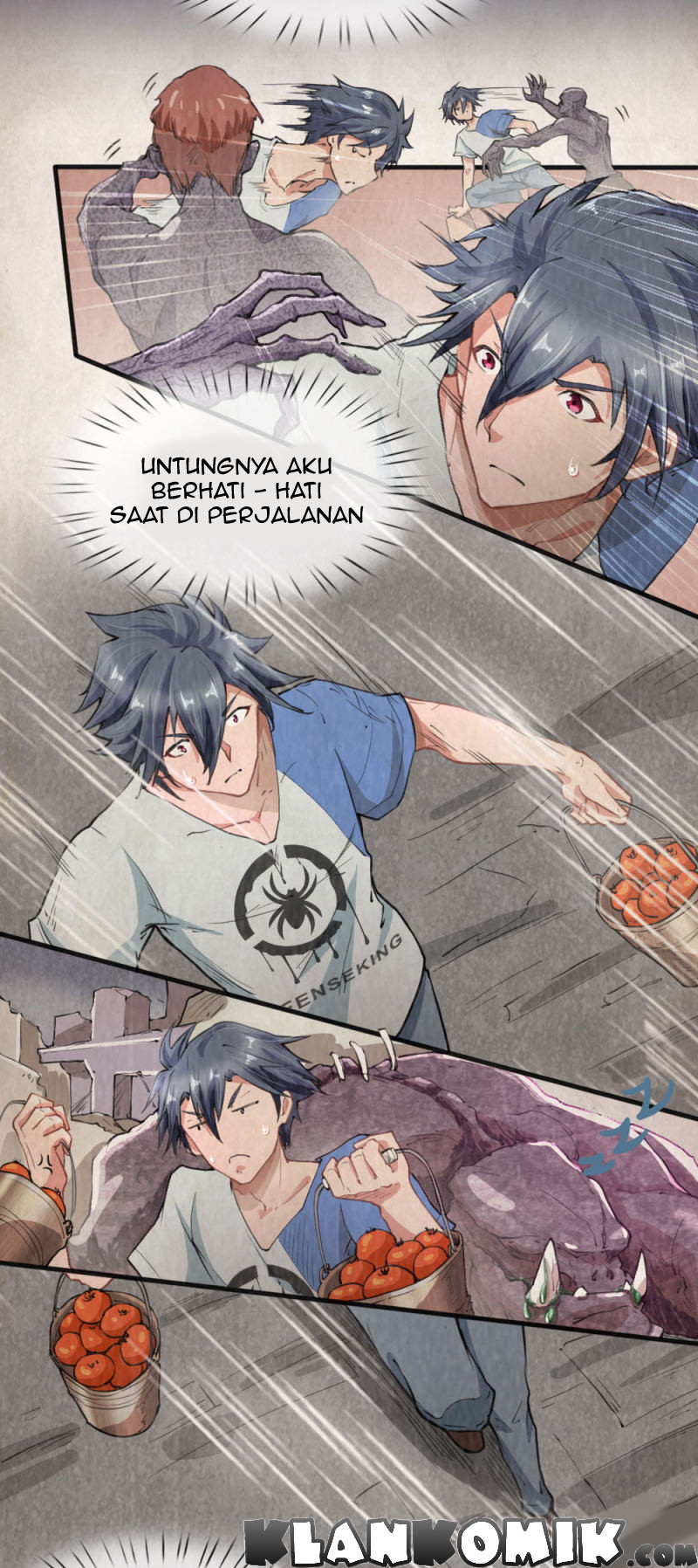 Doomsday Girlfriend: My Backyard Leads to Doomsday Chapter 01 Gambar 16