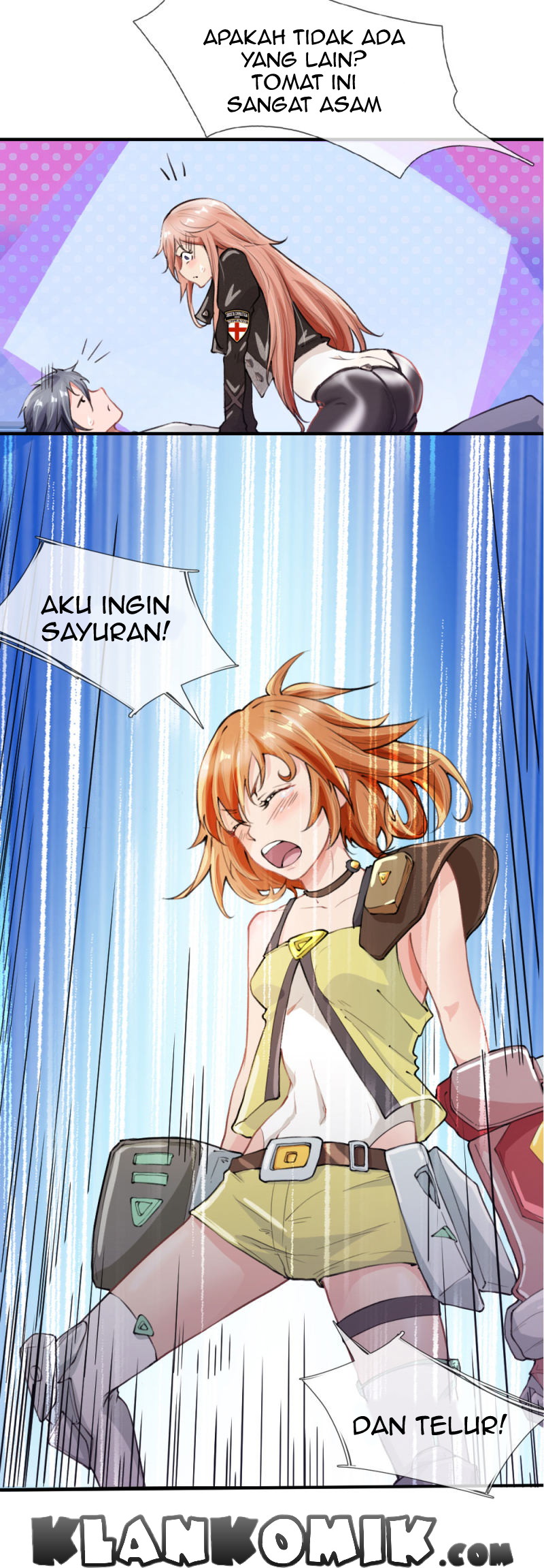 Doomsday Girlfriend: My Backyard Leads to Doomsday Chapter 01 Gambar 25