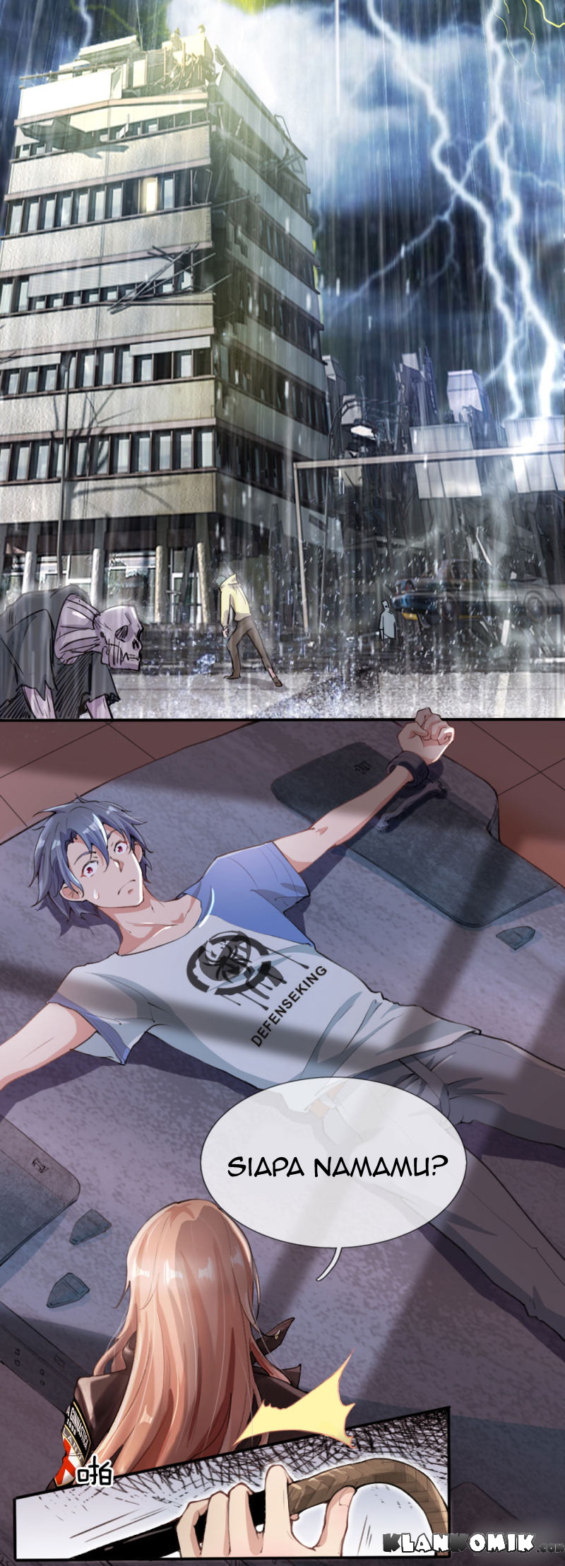 Doomsday Girlfriend: My Backyard Leads to Doomsday Chapter 01 Gambar 6