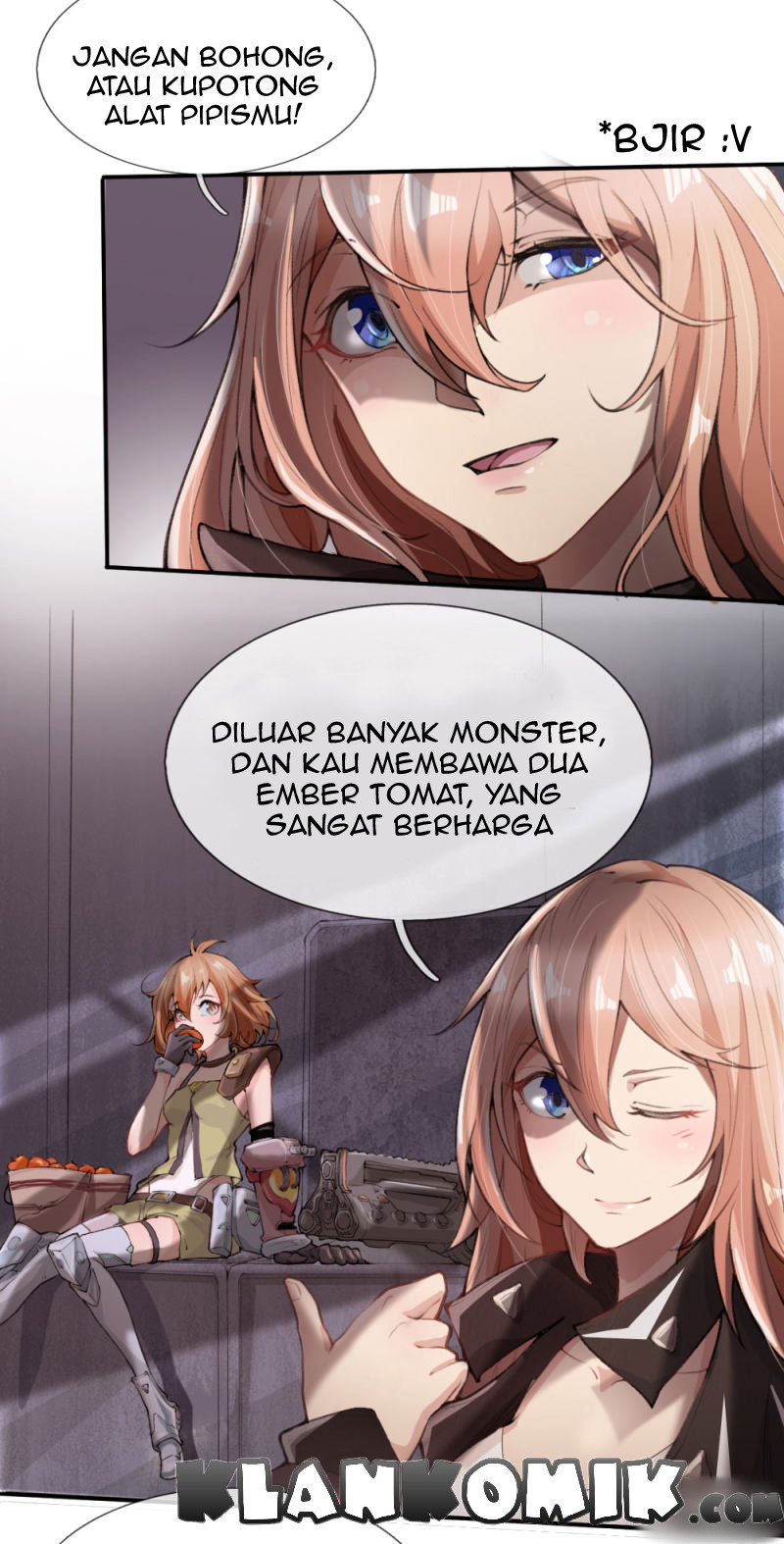 Doomsday Girlfriend: My Backyard Leads to Doomsday Chapter 01 Gambar 8