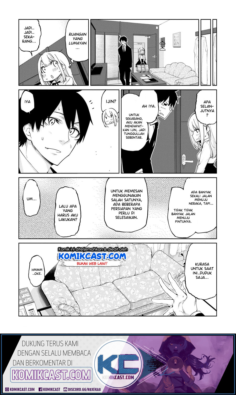 Oroka na Tenshi wa Akuma to Odoru Chapter 39 Gambar 16