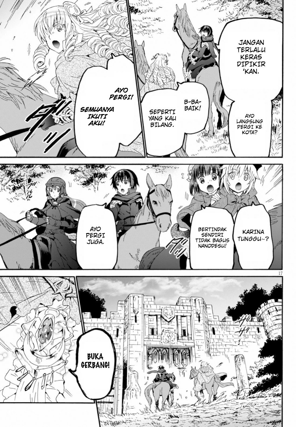 Death March kara Hajimaru Isekai Kyousoukyoku Chapter 57 Gambar 17