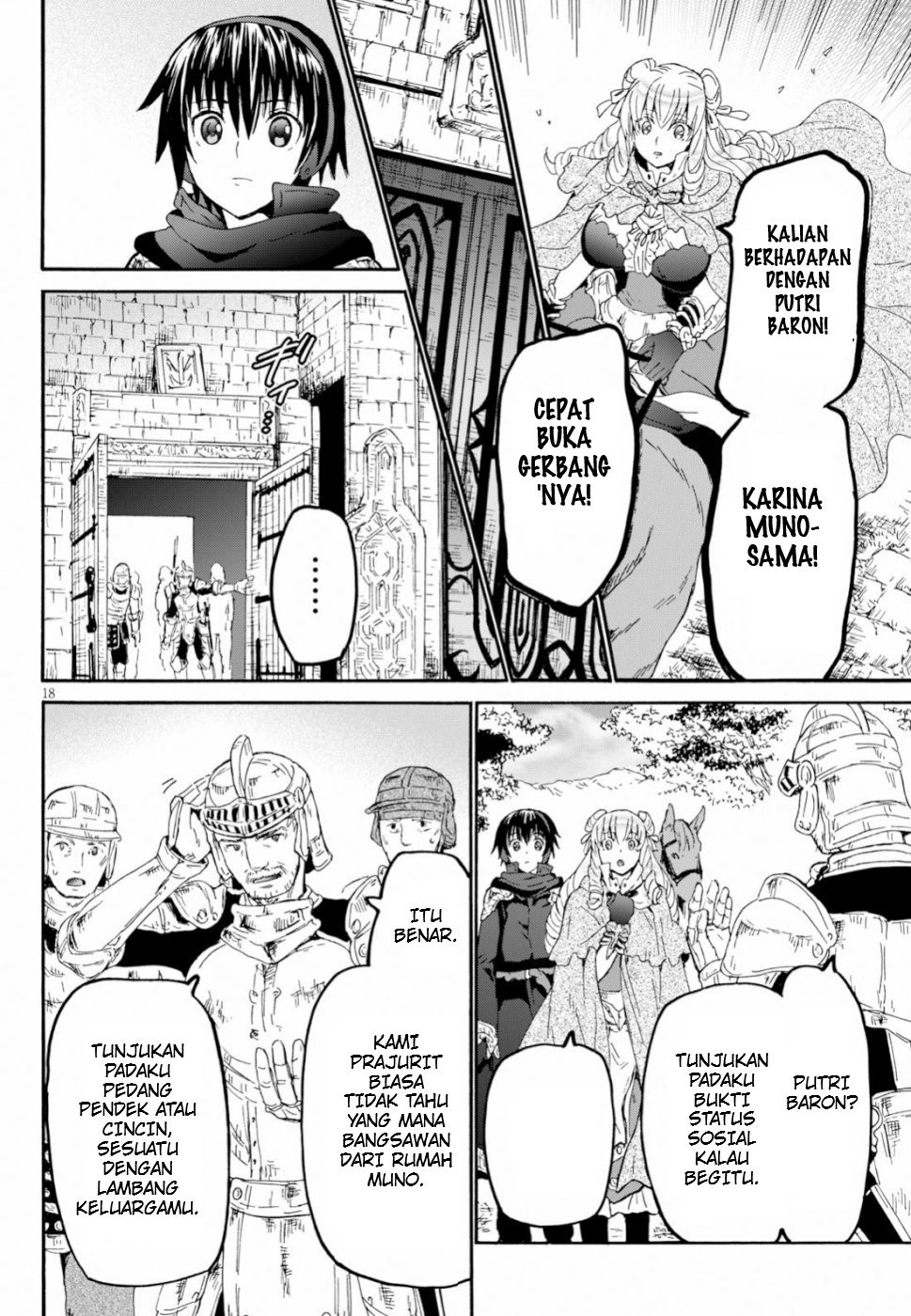 Death March kara Hajimaru Isekai Kyousoukyoku Chapter 57 Gambar 18