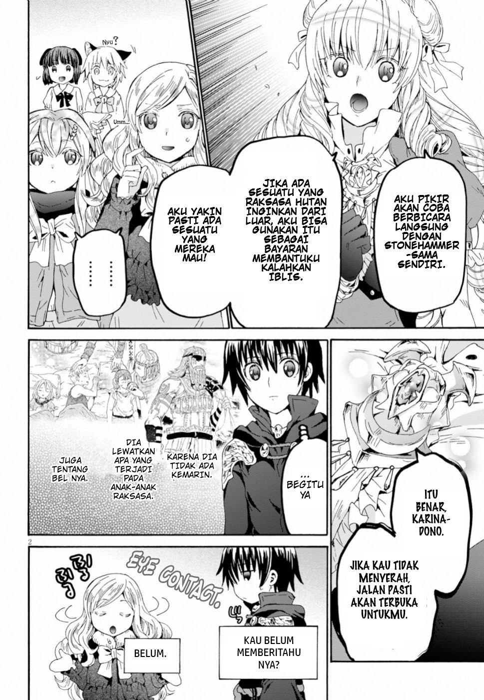 Baca  Death March kara Hajimaru Isekai Kyousoukyoku Chapter 57 Gambar 2