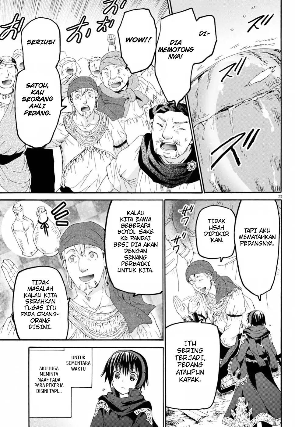 Death March kara Hajimaru Isekai Kyousoukyoku Chapter 55 Gambar 21