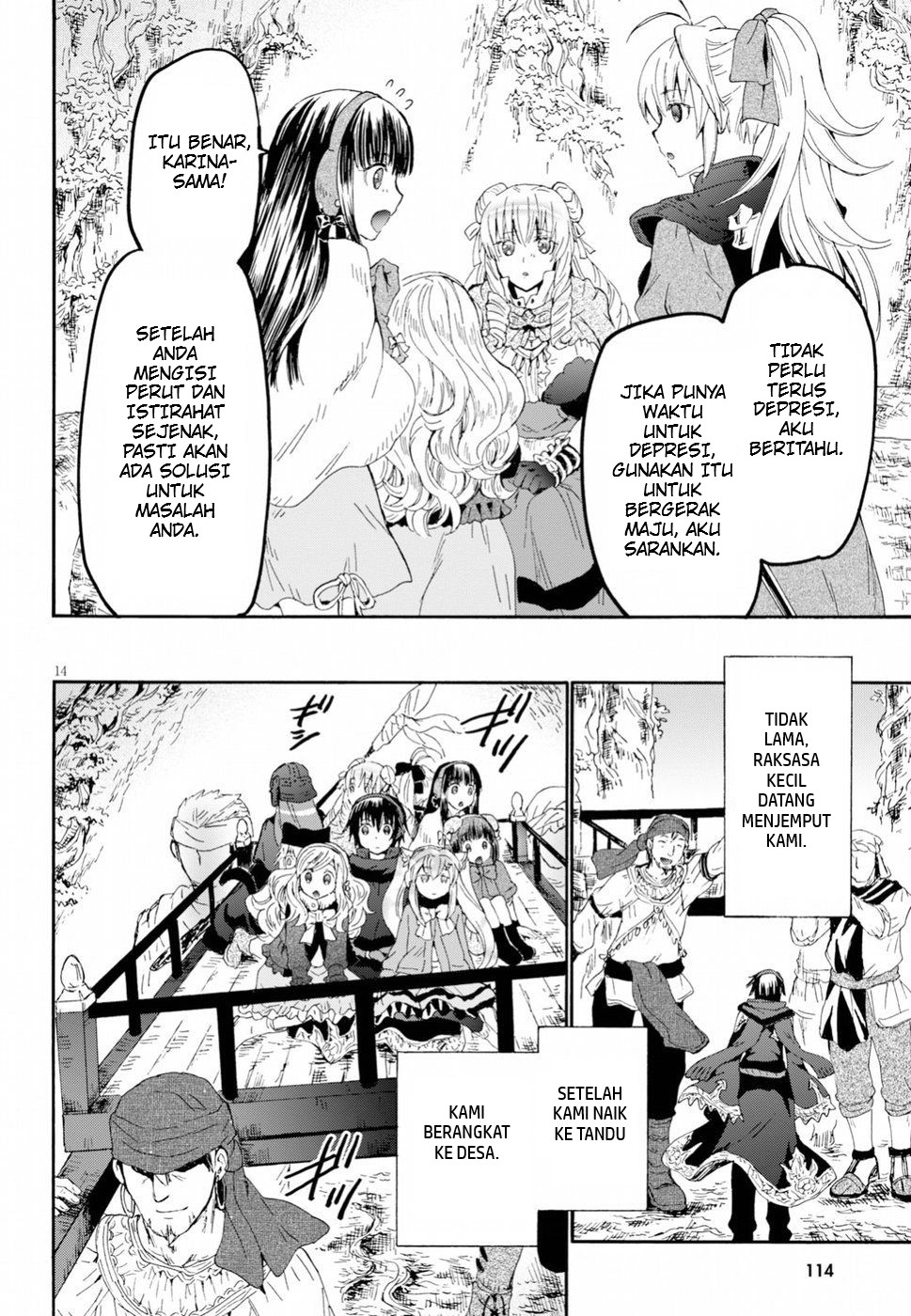 Death March kara Hajimaru Isekai Kyousoukyoku Chapter 54 Gambar 13