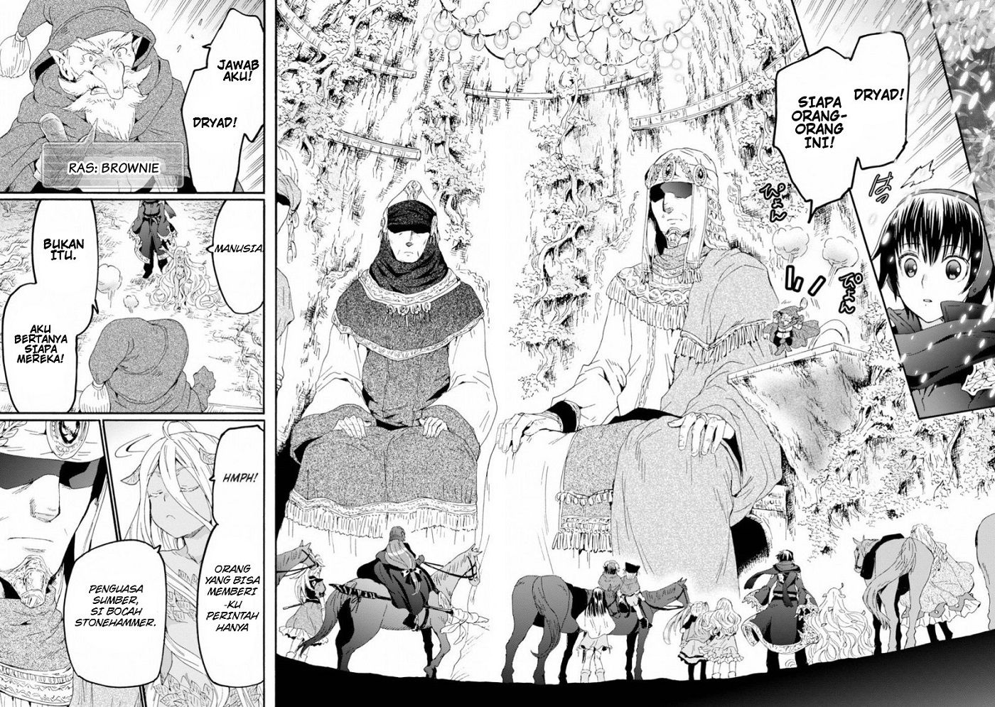 Death March kara Hajimaru Isekai Kyousoukyoku Chapter 54 Gambar 4