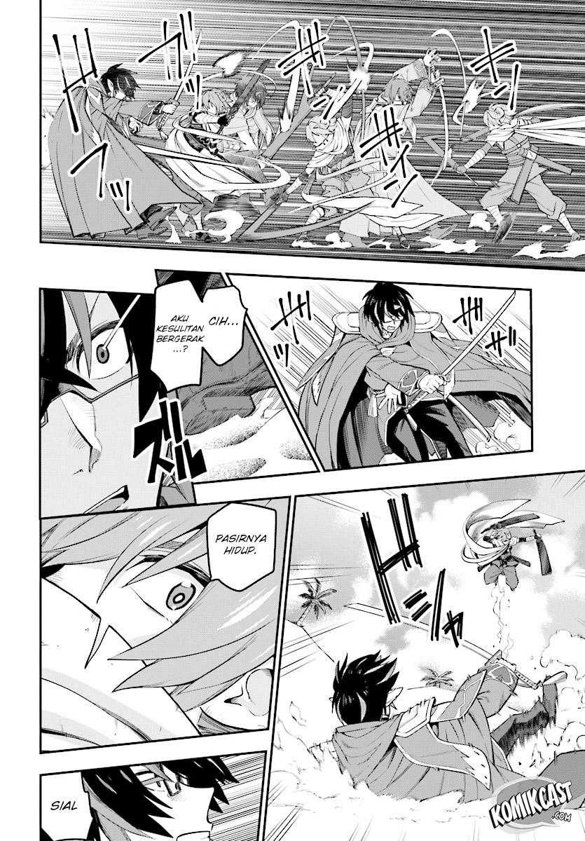 Konjiki no Moji Tsukai: Yuusha Yonin ni Makikomareta Unique Cheat Chapter 43 Gambar 11