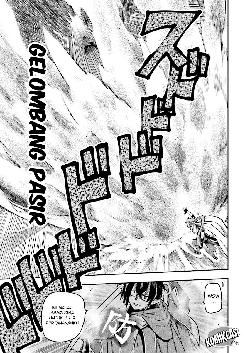 Konjiki no Moji Tsukai: Yuusha Yonin ni Makikomareta Unique Cheat Chapter 43 Gambar 14