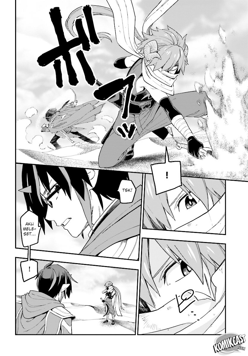 Konjiki no Moji Tsukai: Yuusha Yonin ni Makikomareta Unique Cheat Chapter 41 Gambar 14