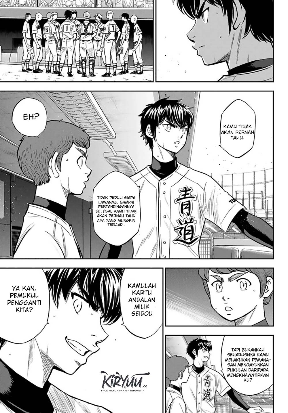 Diamond no Ace Act 2 Chapter 215 Gambar 18