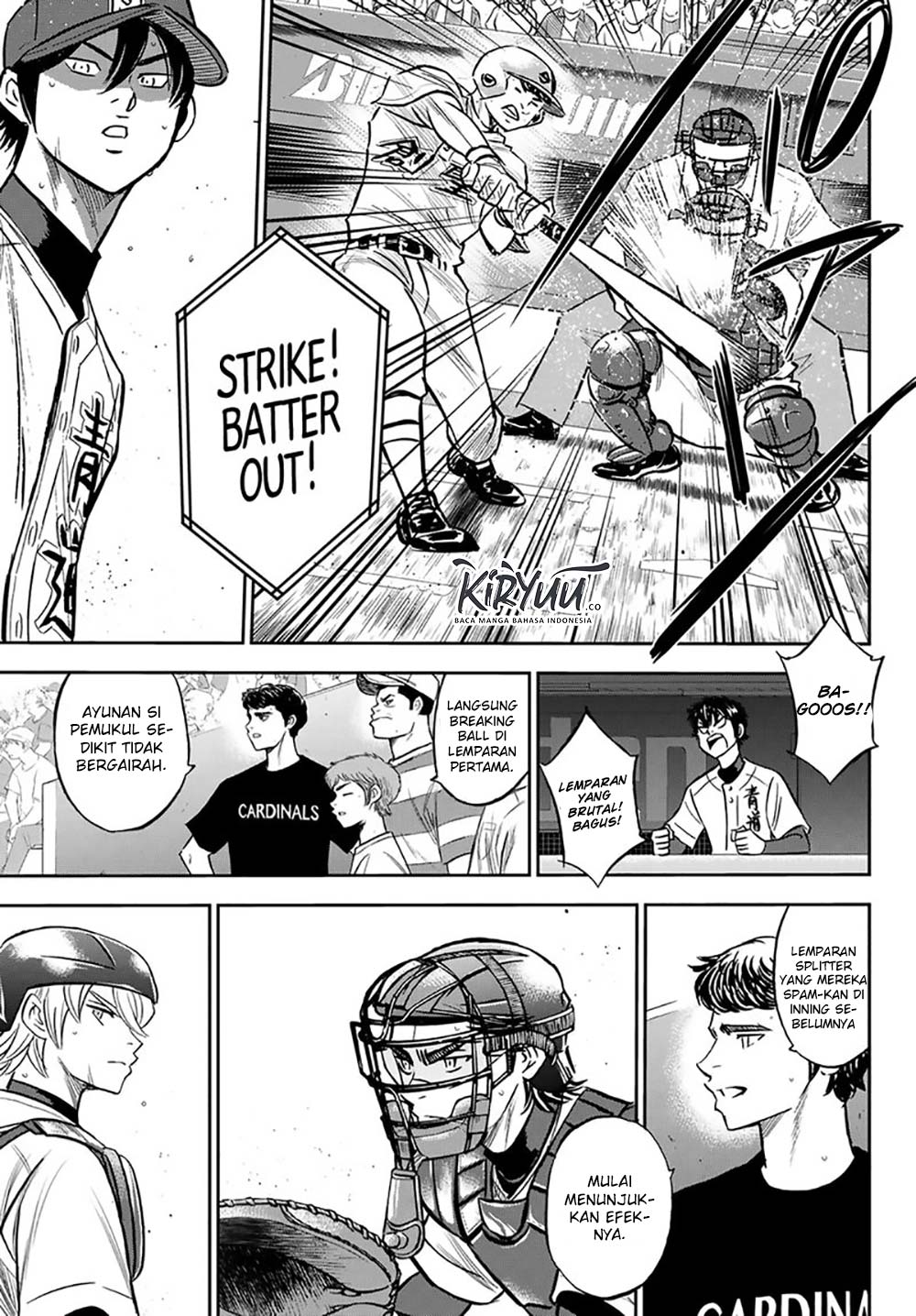 Diamond no Ace Act 2 Chapter 215 Gambar 20