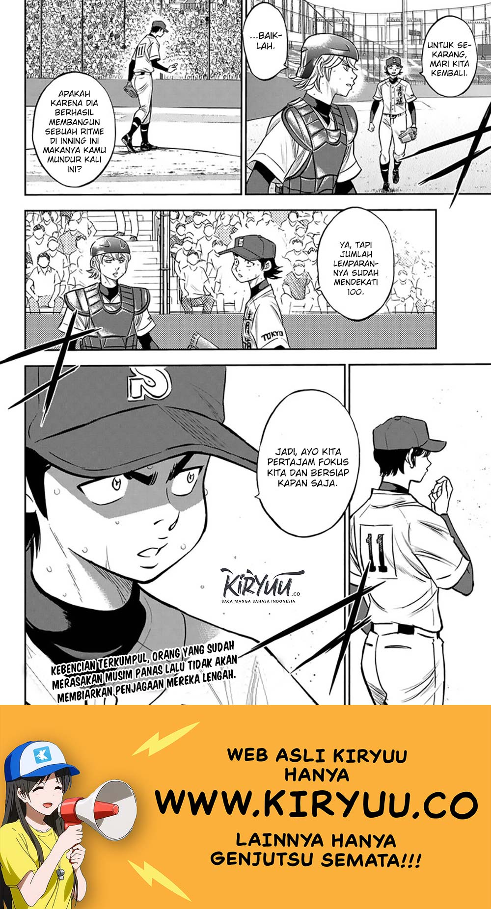 Diamond no Ace Act 2 Chapter 215 Gambar 21