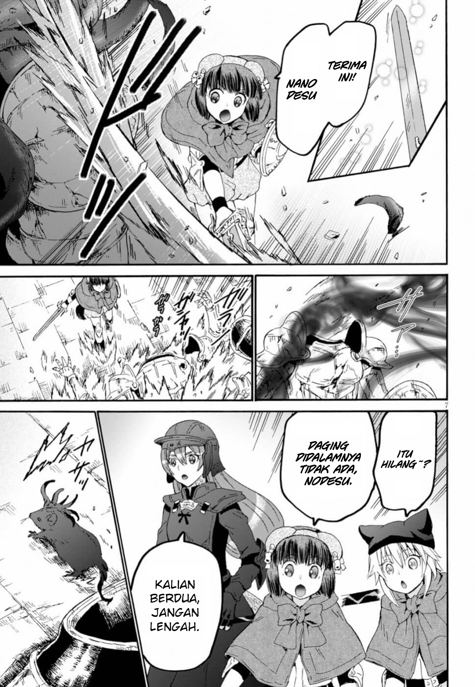 Death March kara Hajimaru Isekai Kyousoukyoku Chapter 59 Gambar 7
