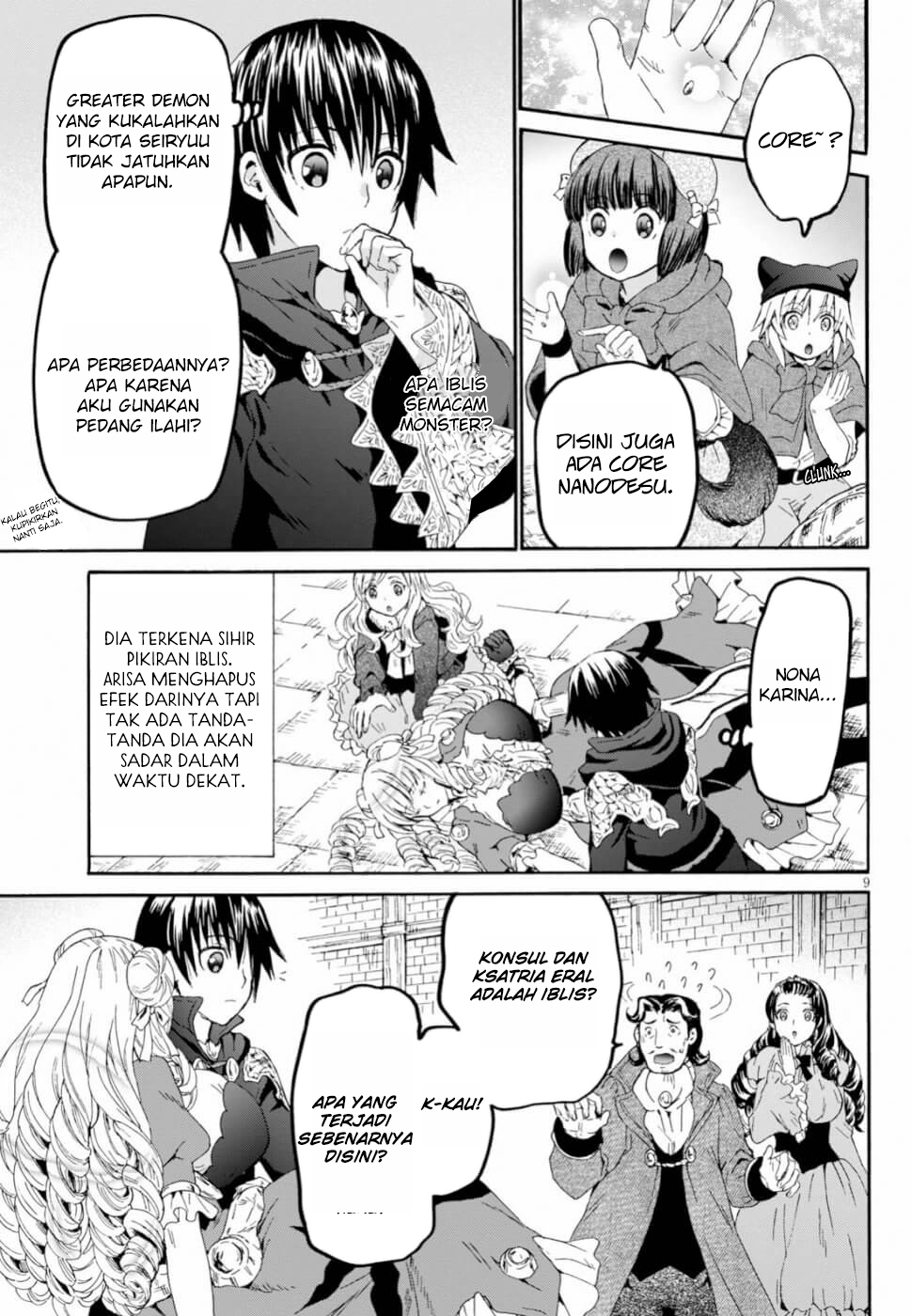 Death March kara Hajimaru Isekai Kyousoukyoku Chapter 59 Gambar 9