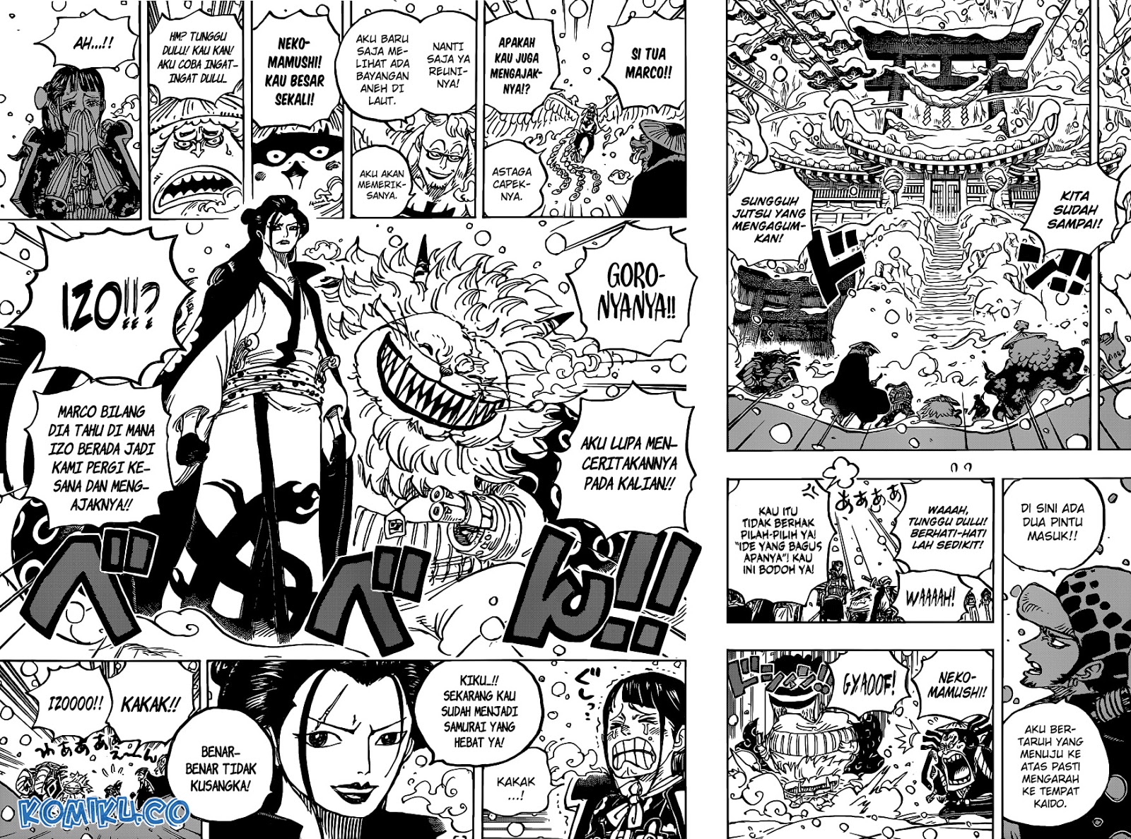 One Piece Chapter 984 Gambar 12