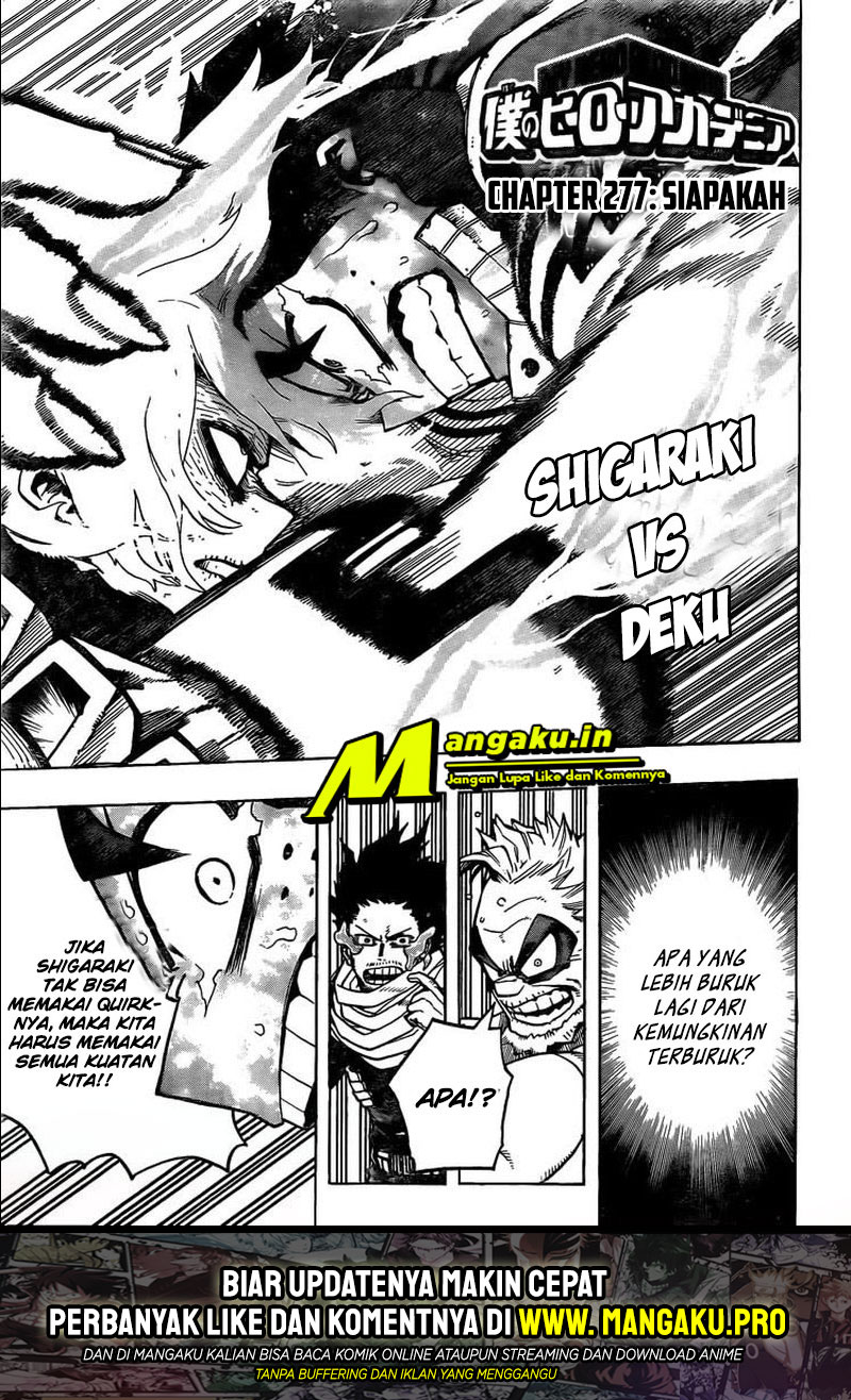 Baca Boku no Hero Academia Chapter 277 Gambar 2