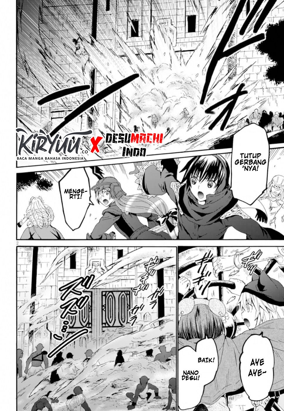Baca Death March kara Hajimaru Isekai Kyousoukyoku Chapter 61 Gambar 2