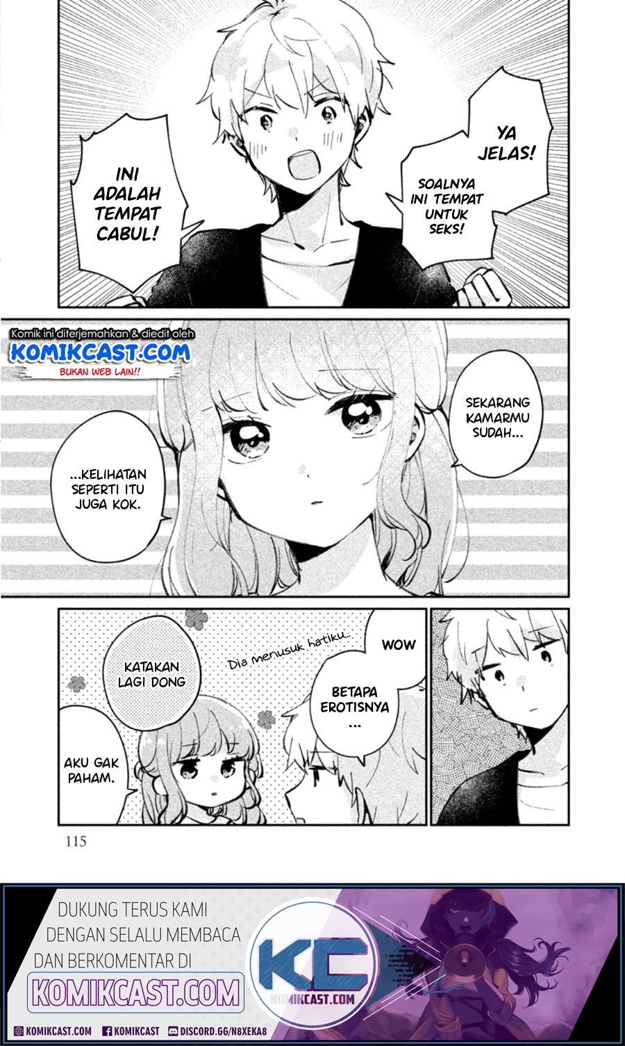 It’s Not Meguro-san’s First Time Chapter 24.5 Gambar 8