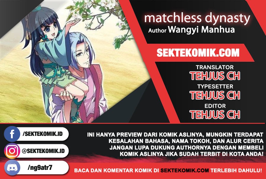 Baca Komik Matchless Dynasty Chapter 11 Gambar 1