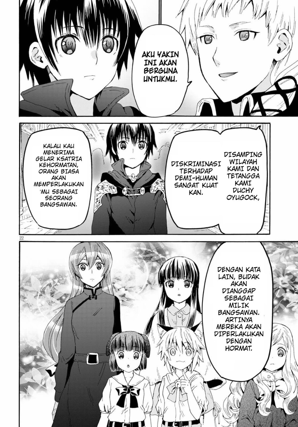 Death March kara Hajimaru Isekai Kyousoukyoku Chapter 64 Gambar 21