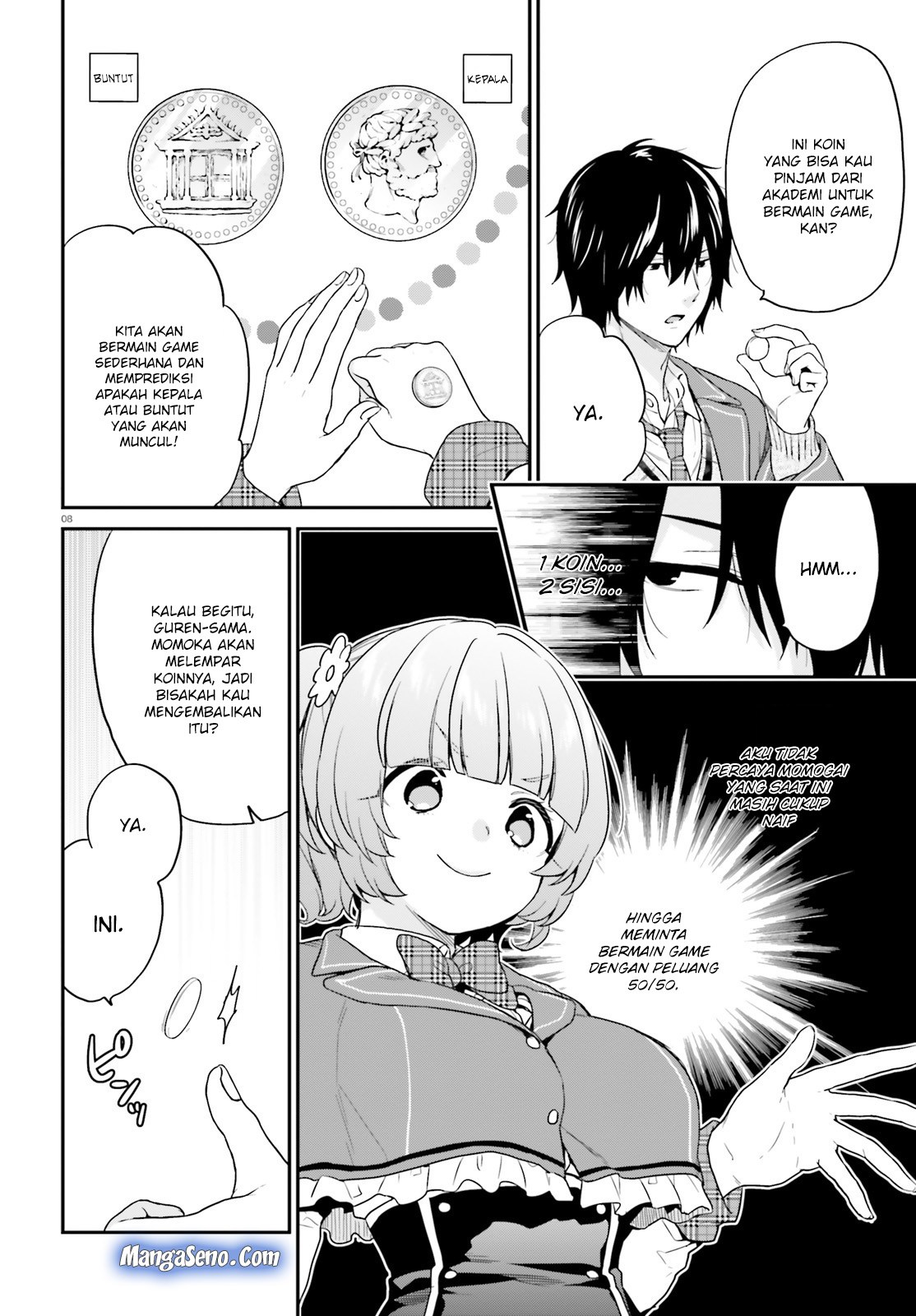 Jishou F-Rank no Oniisama ga Game de Hyouka sareru Gakuen no Chouten ni Kunrin suru Sou desu yo? Chapter 13 Gambar 7