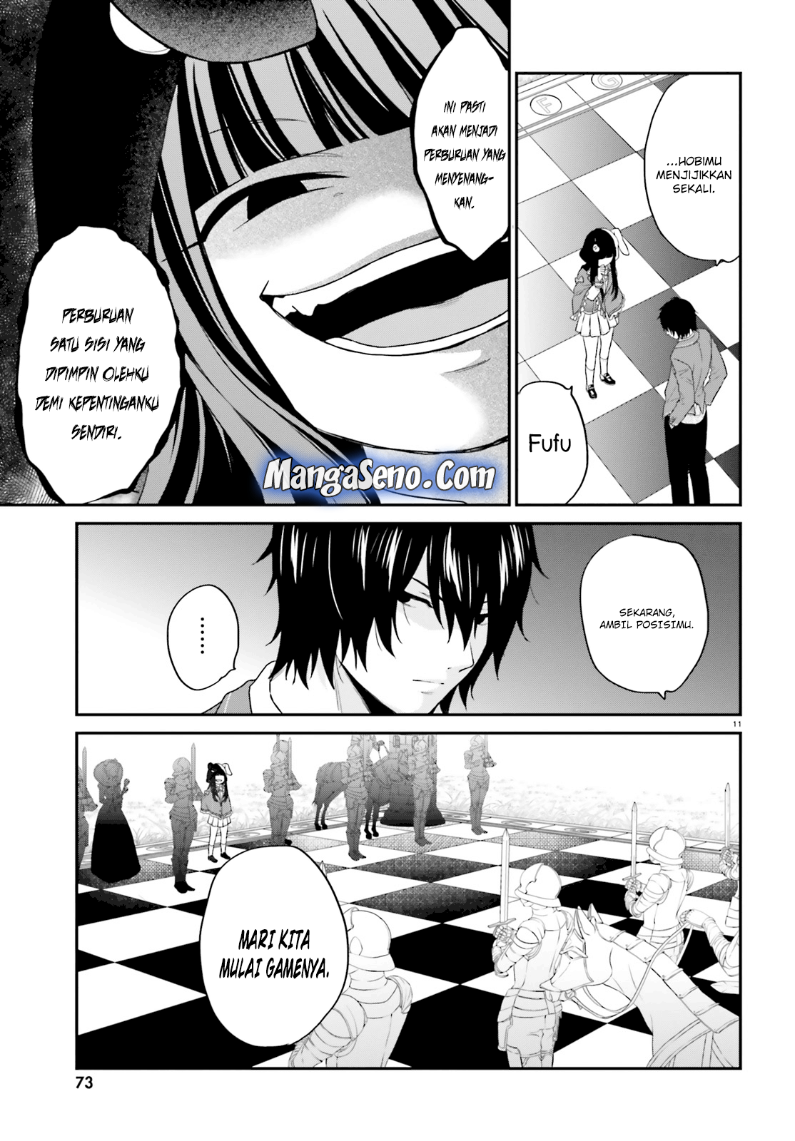 Jishou F-Rank no Oniisama ga Game de Hyouka sareru Gakuen no Chouten ni Kunrin suru Sou desu yo? Chapter 11 Gambar 10