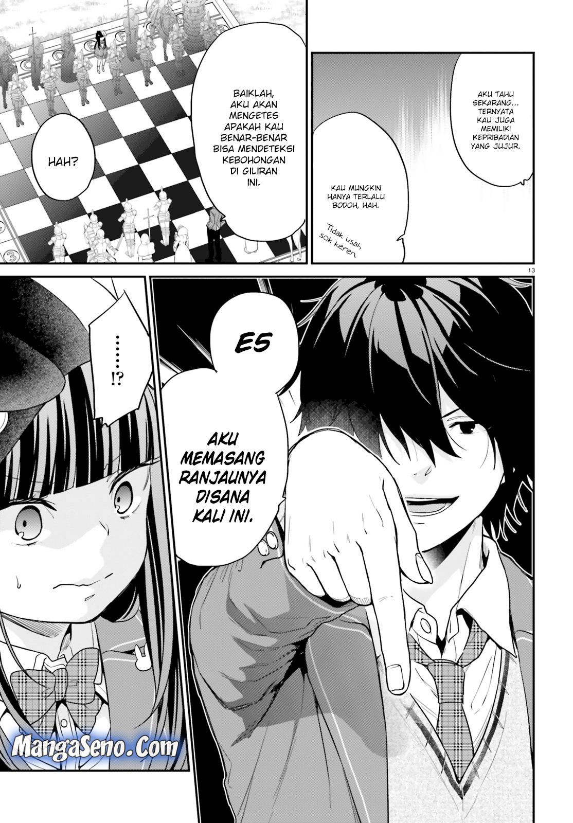 Jishou F-Rank no Oniisama ga Game de Hyouka sareru Gakuen no Chouten ni Kunrin suru Sou desu yo? Chapter 11 Gambar 12