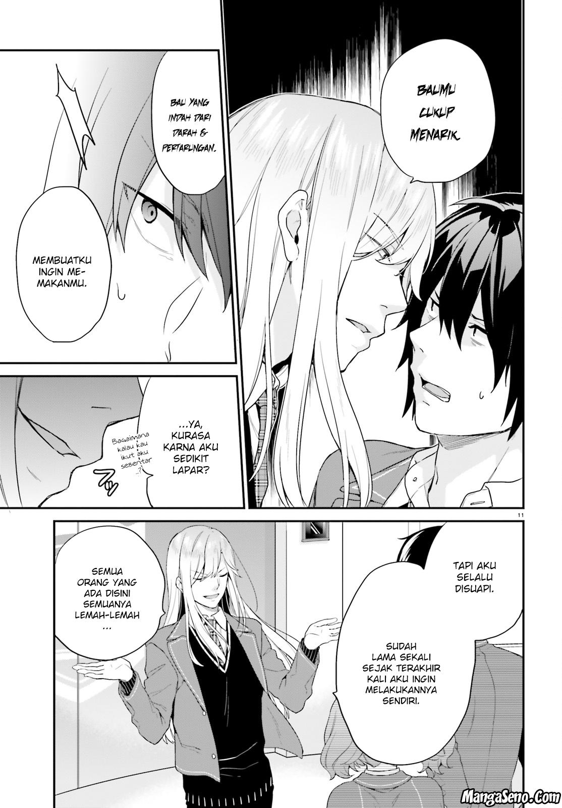 Jishou F-Rank no Oniisama ga Game de Hyouka sareru Gakuen no Chouten ni Kunrin suru Sou desu yo? Chapter 07 Gambar 11