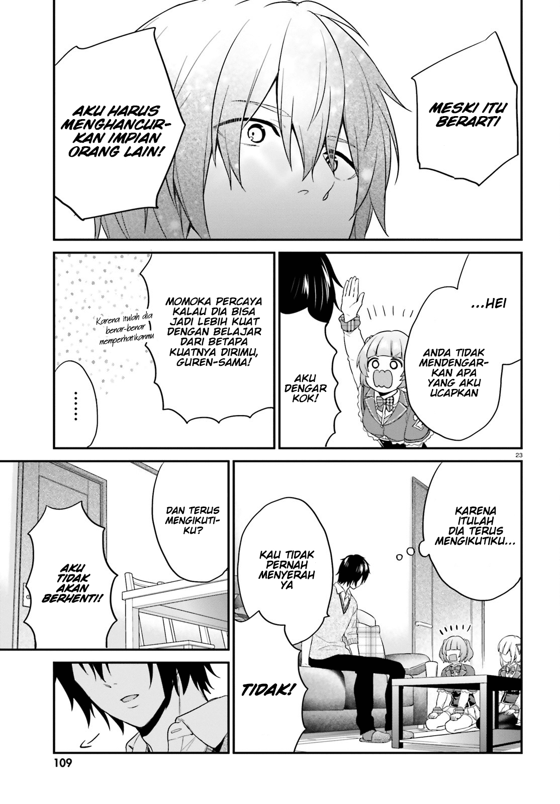 Jishou F-Rank no Oniisama ga Game de Hyouka sareru Gakuen no Chouten ni Kunrin suru Sou desu yo? Chapter 05 Gambar 23