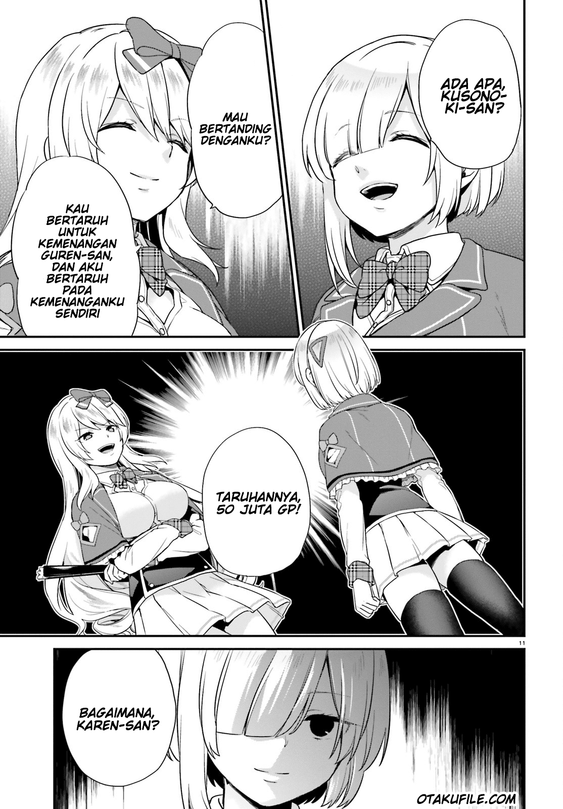 Jishou F-Rank no Oniisama ga Game de Hyouka sareru Gakuen no Chouten ni Kunrin suru Sou desu yo? Chapter 04 Gambar 11