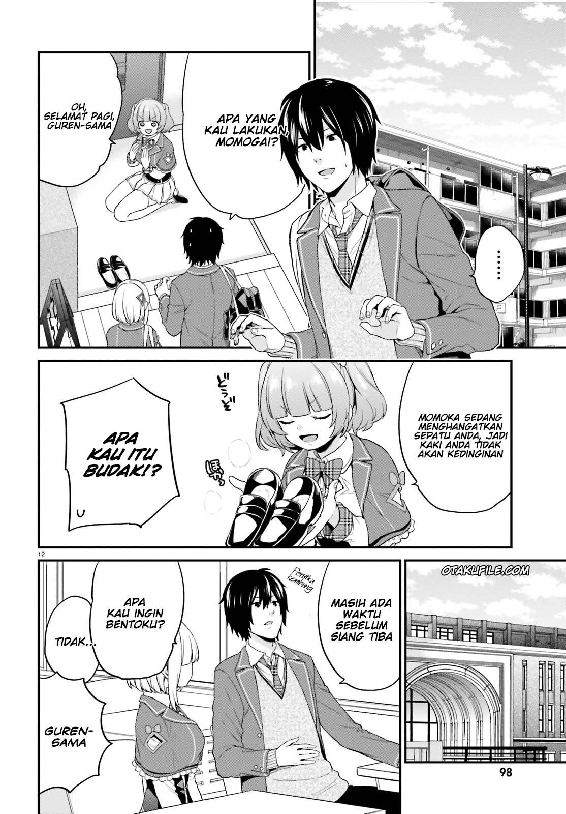 Jishou F-Rank no Oniisama ga Game de Hyouka sareru Gakuen no Chouten ni Kunrin suru Sou desu yo? Chapter 04 Gambar 12