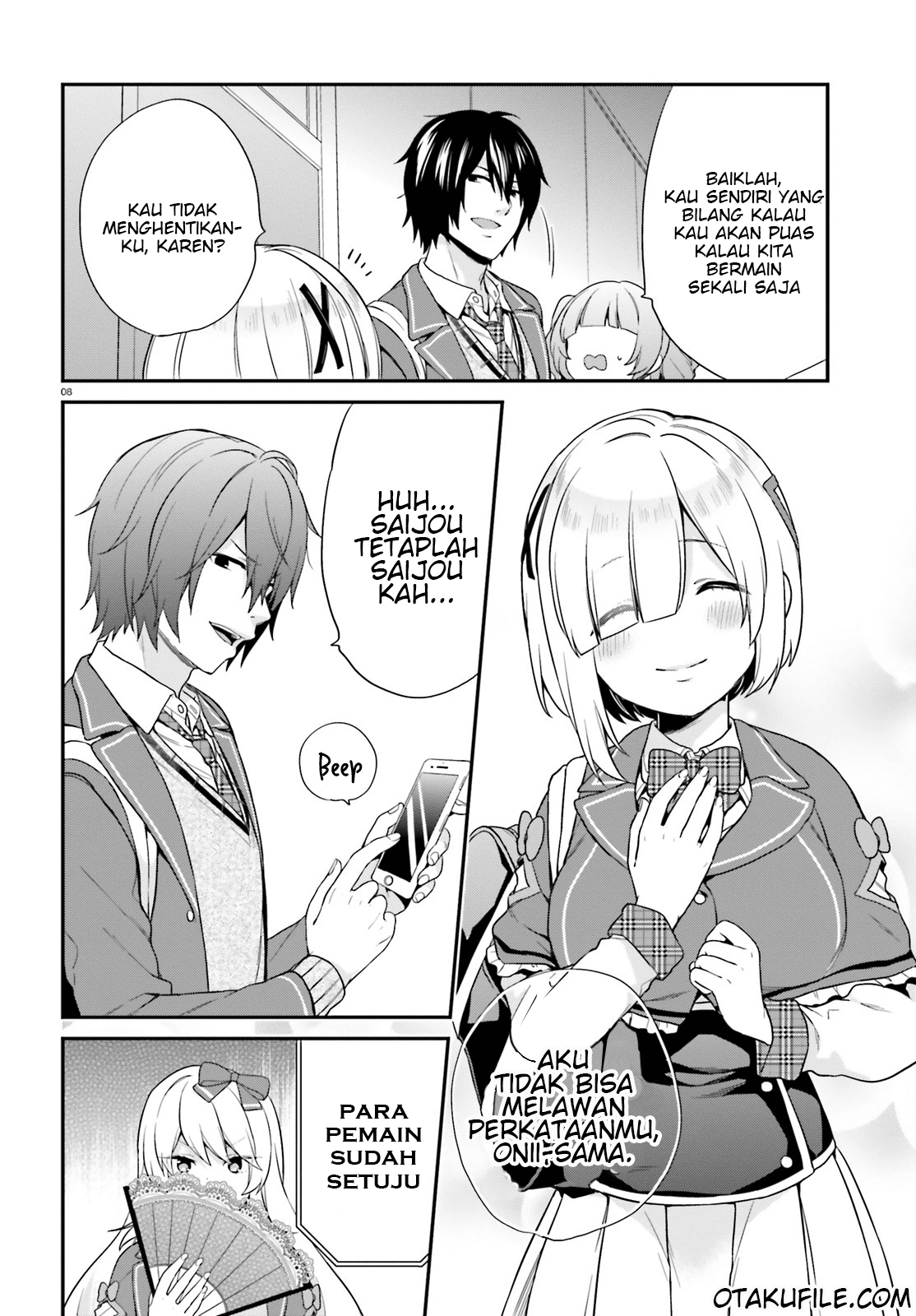 Jishou F-Rank no Oniisama ga Game de Hyouka sareru Gakuen no Chouten ni Kunrin suru Sou desu yo? Chapter 04 Gambar 8