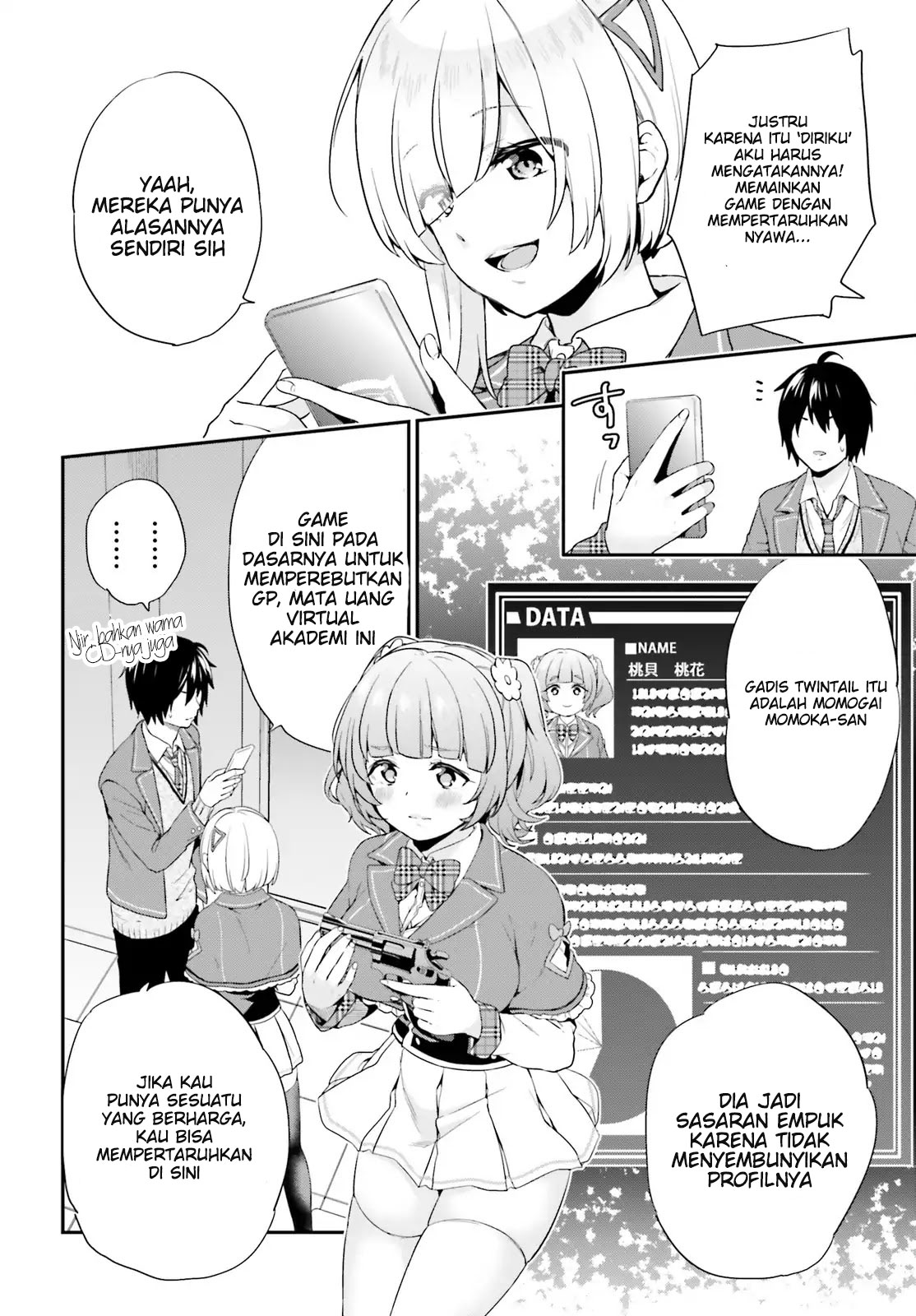 Jishou F-Rank no Oniisama ga Game de Hyouka sareru Gakuen no Chouten ni Kunrin suru Sou desu yo? Chapter 01 Gambar 23