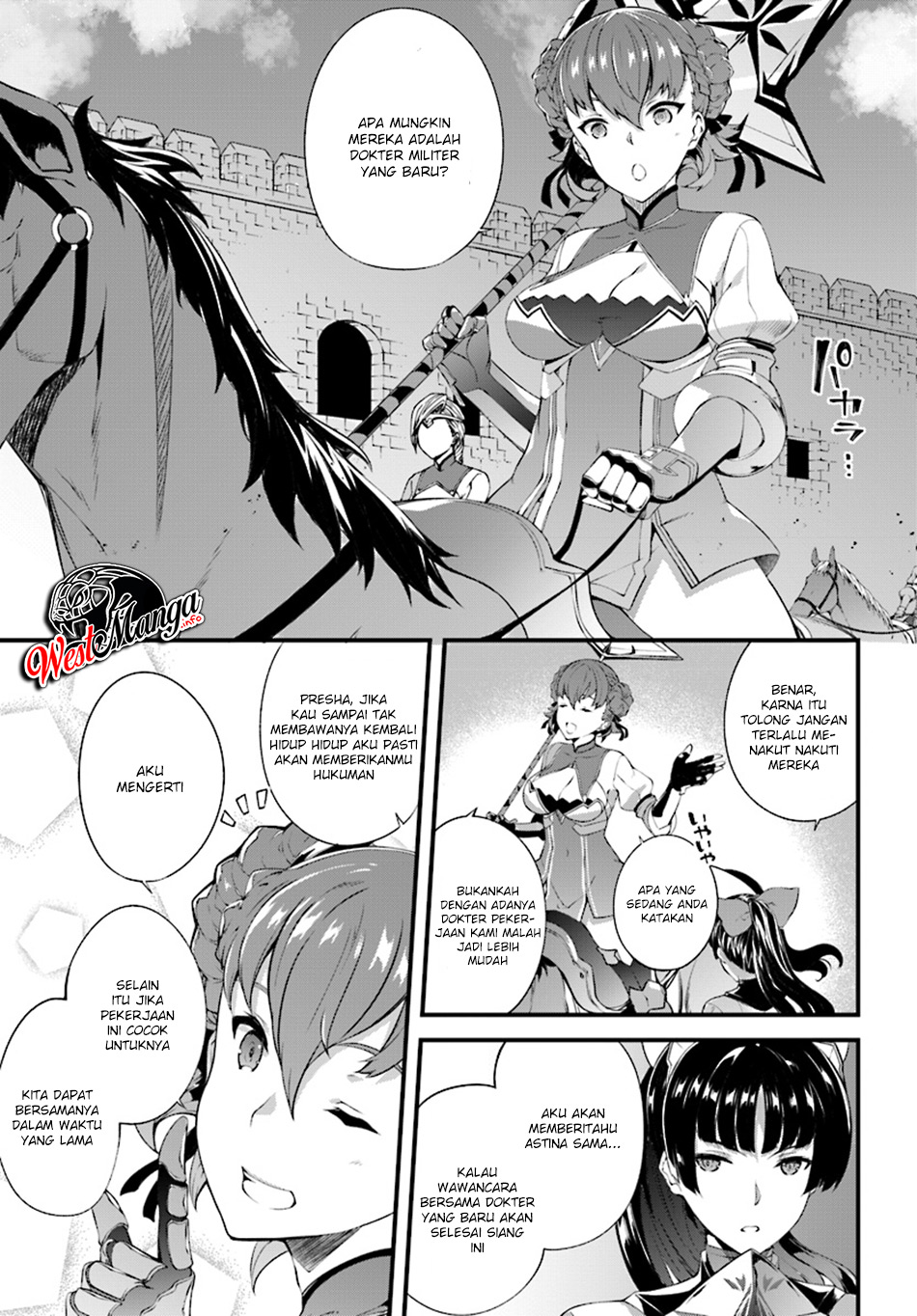 Hagure Seirei Ino Shinsatsu Kiroku ~ Seijo Kishi-dan to Iyashi no Kamiwaza Chapter 04 Gambar 17