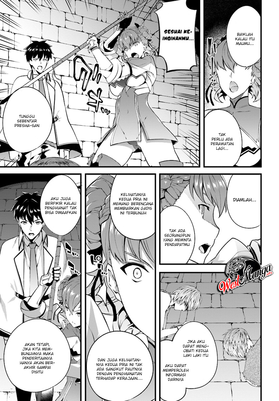 Hagure Seirei Ino Shinsatsu Kiroku ~ Seijo Kishi-dan to Iyashi no Kamiwaza Chapter 04 Gambar 26