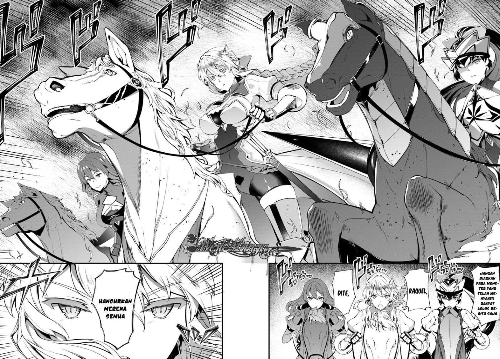 Hagure Seirei Ino Shinsatsu Kiroku ~ Seijo Kishi-dan to Iyashi no Kamiwaza Chapter 03 Gambar 21