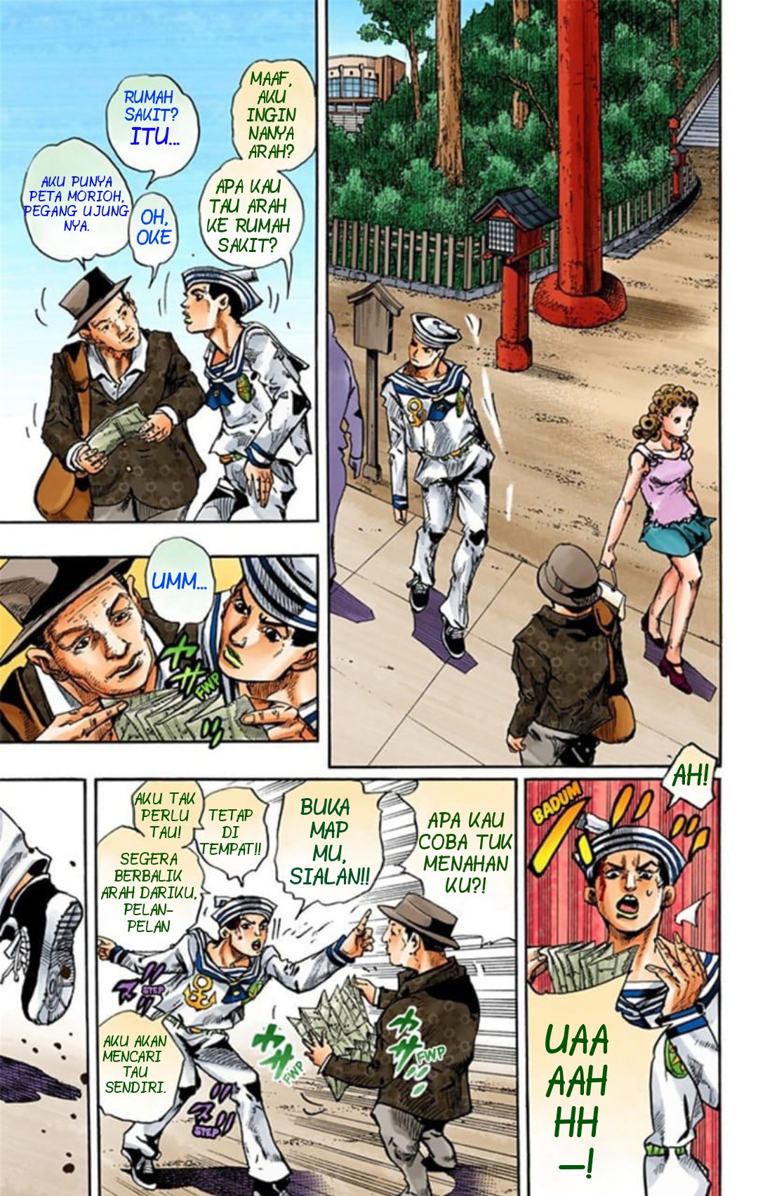 Jojo no Kimyou na Bouken – Jojorion Chapter 15 Gambar 8