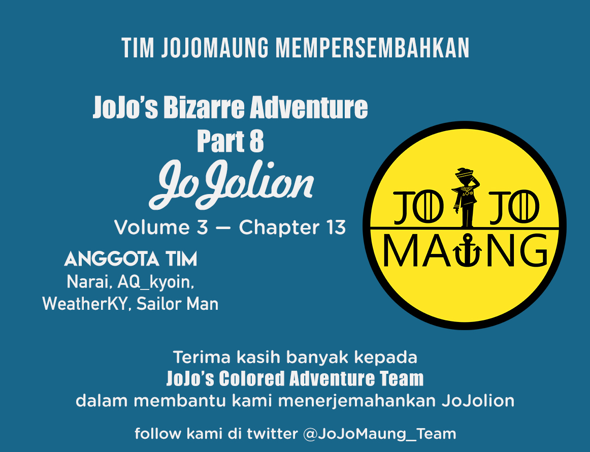 Jojo no Kimyou na Bouken – Jojorion Chapter 13 Gambar 32