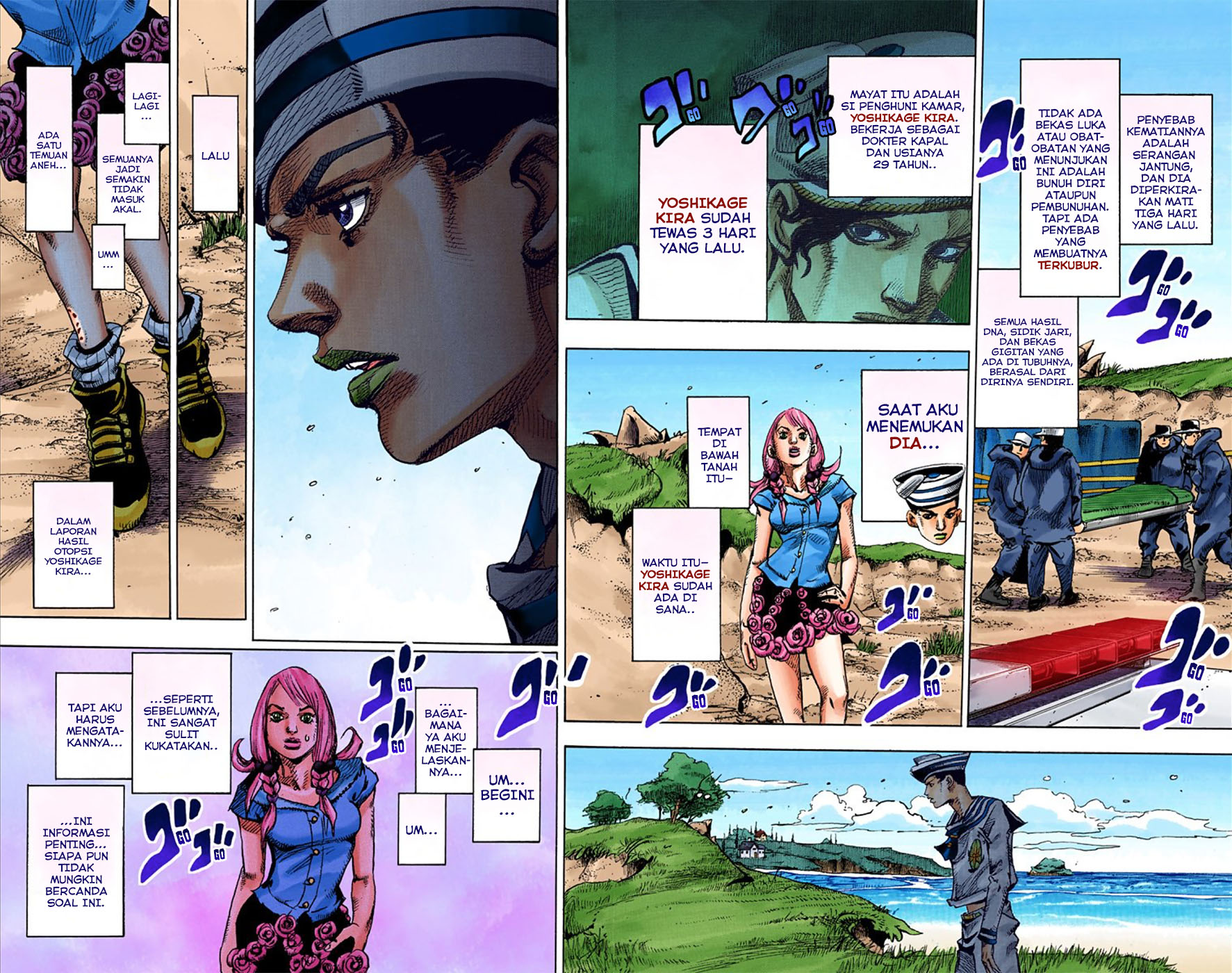 Jojo no Kimyou na Bouken – Jojorion Chapter 06 Gambar 46