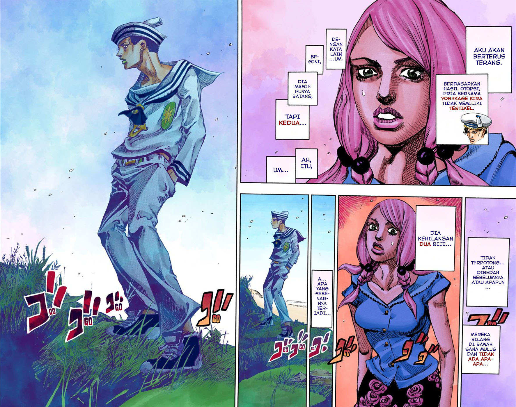 Jojo no Kimyou na Bouken – Jojorion Chapter 06 Gambar 47