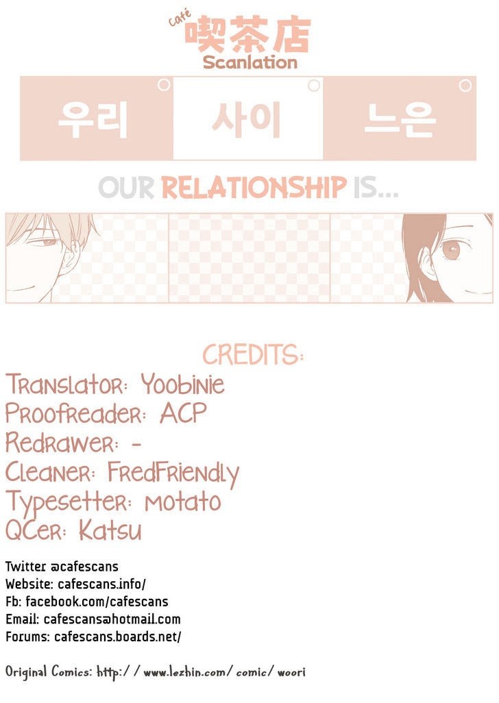Baca Komik Our Relationship Is… Chapter 28 Gambar 1