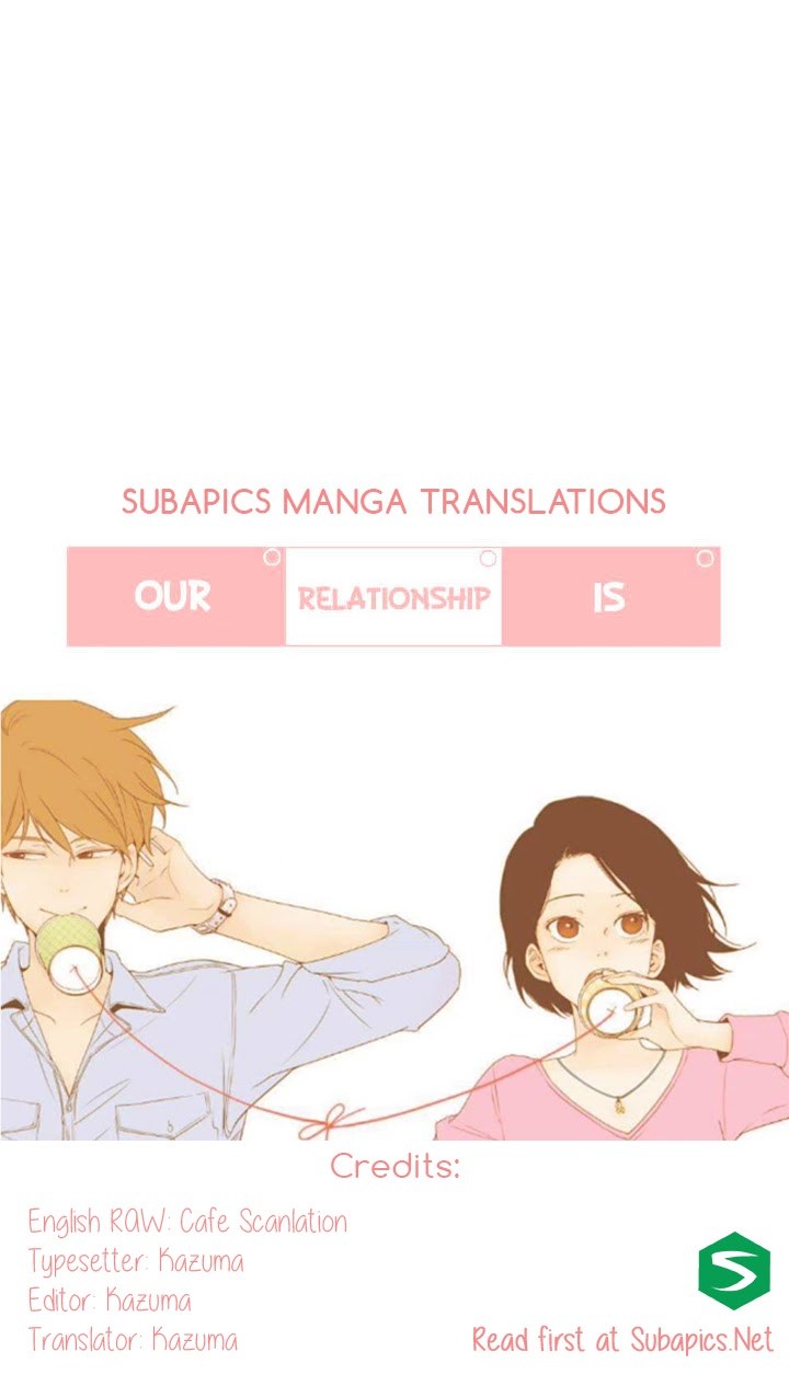 Baca Komik Our Relationship Is… Chapter 05 Gambar 1