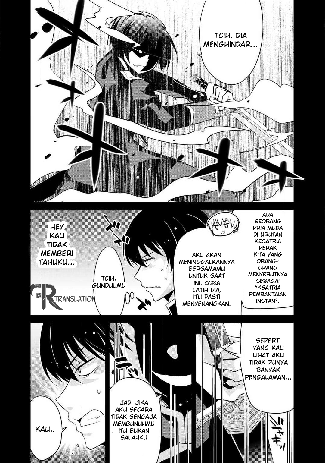 Saikyou no Kurokishi Sentou Maid ni Tenshoku shimashita Chapter 05 Gambar 11