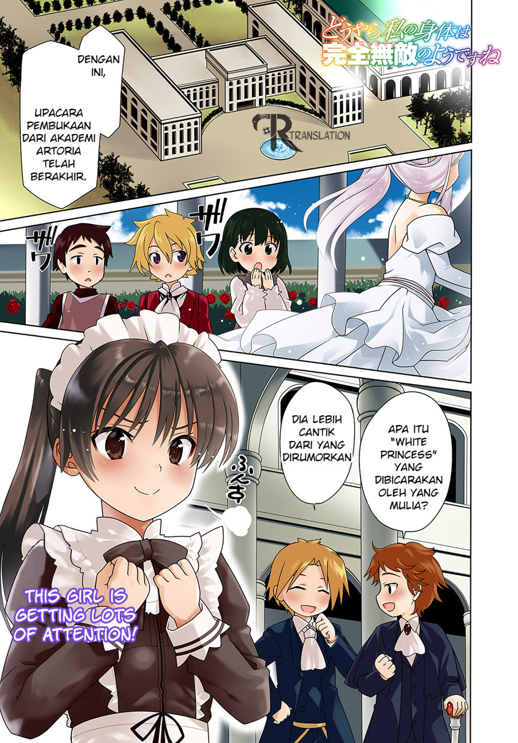 Douyara Watashi No Karada Wa Kanzen Muteki No You Desu Ne Chapter 07 Gambar 3