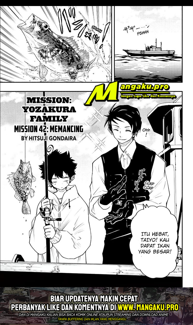 Baca  Mission: Yozakura Family Chapter 42 Gambar 2