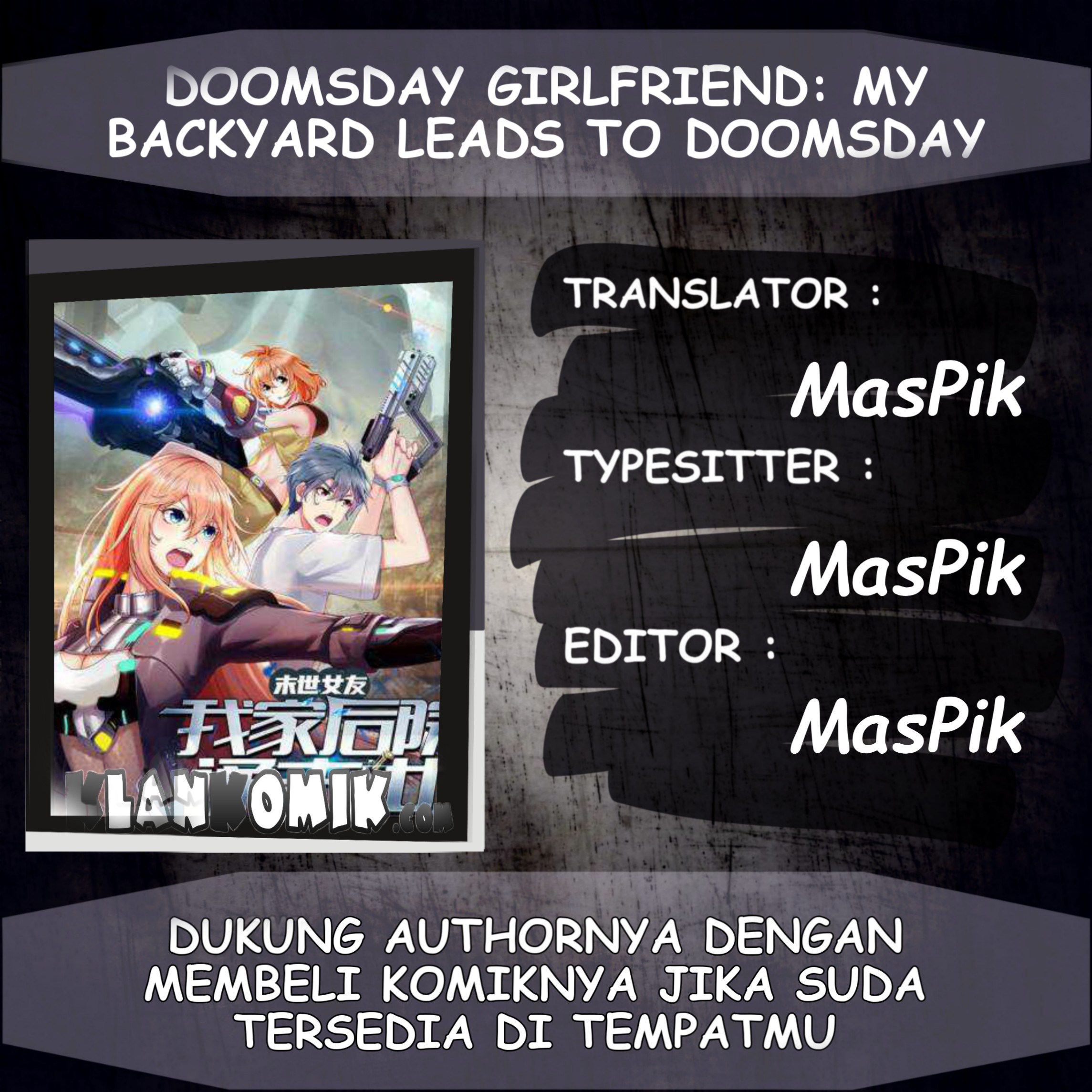 Baca Komik Doomsday Girlfriend: My Backyard Leads to Doomsday Chapter 25 Gambar 1